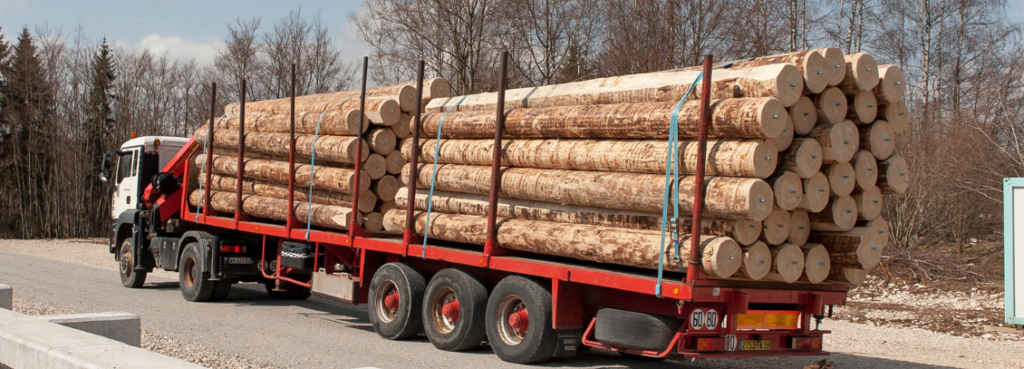 Transport de bois ronds - Fibois AuRa